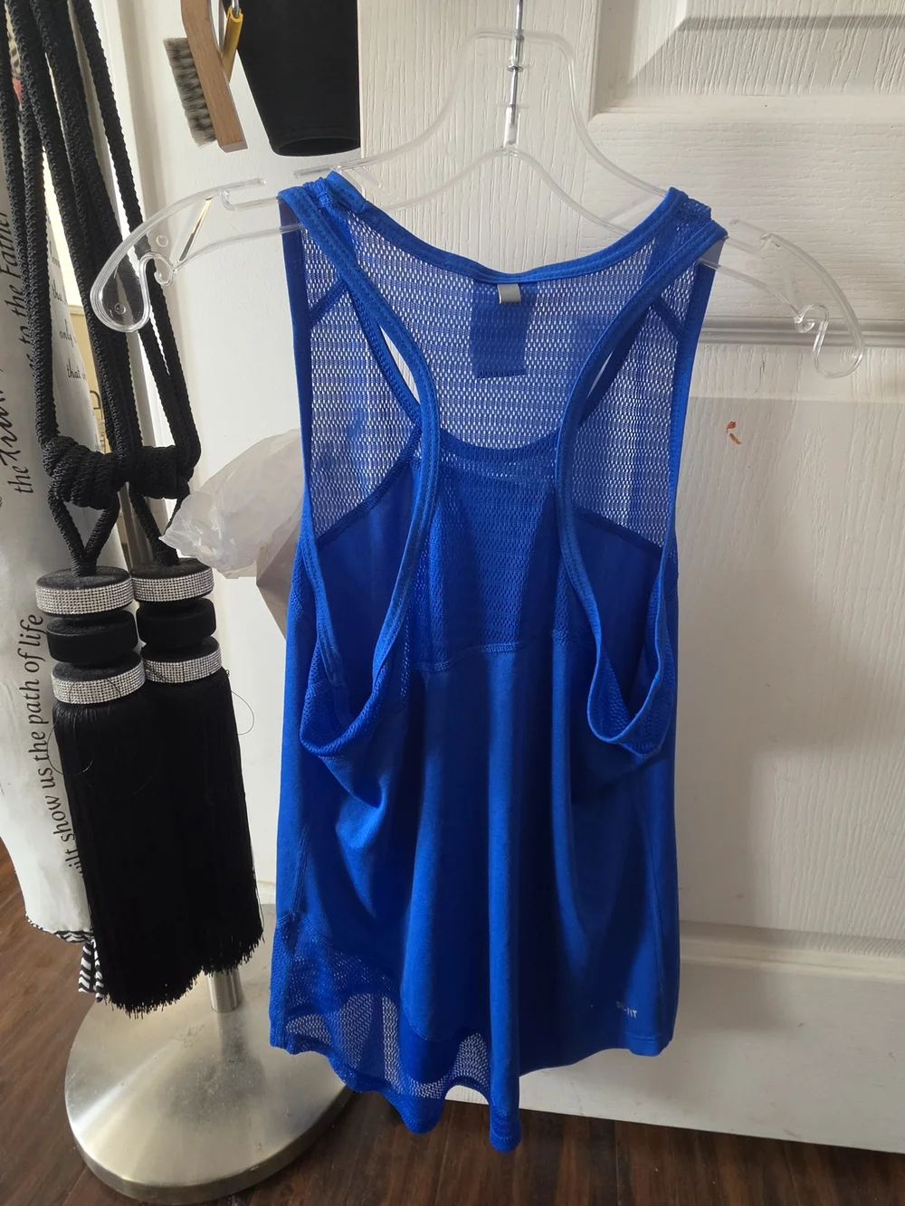 Nike Dri-FIT Royal Blue Mesh Tank